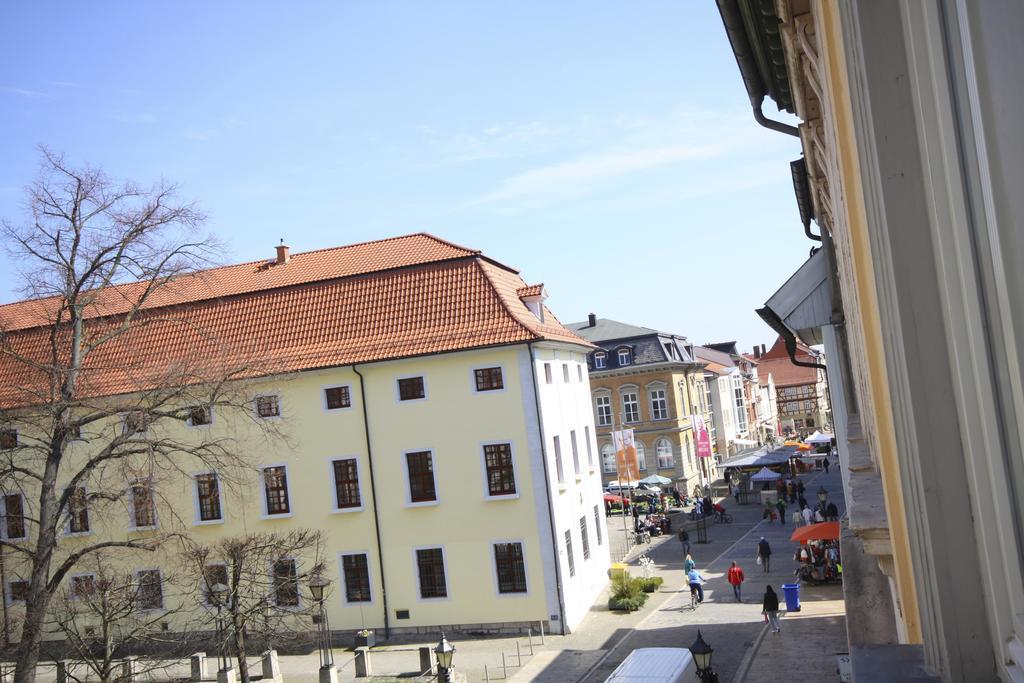 Pension Bei Der Marienkirche Mühlhausen Exterior foto