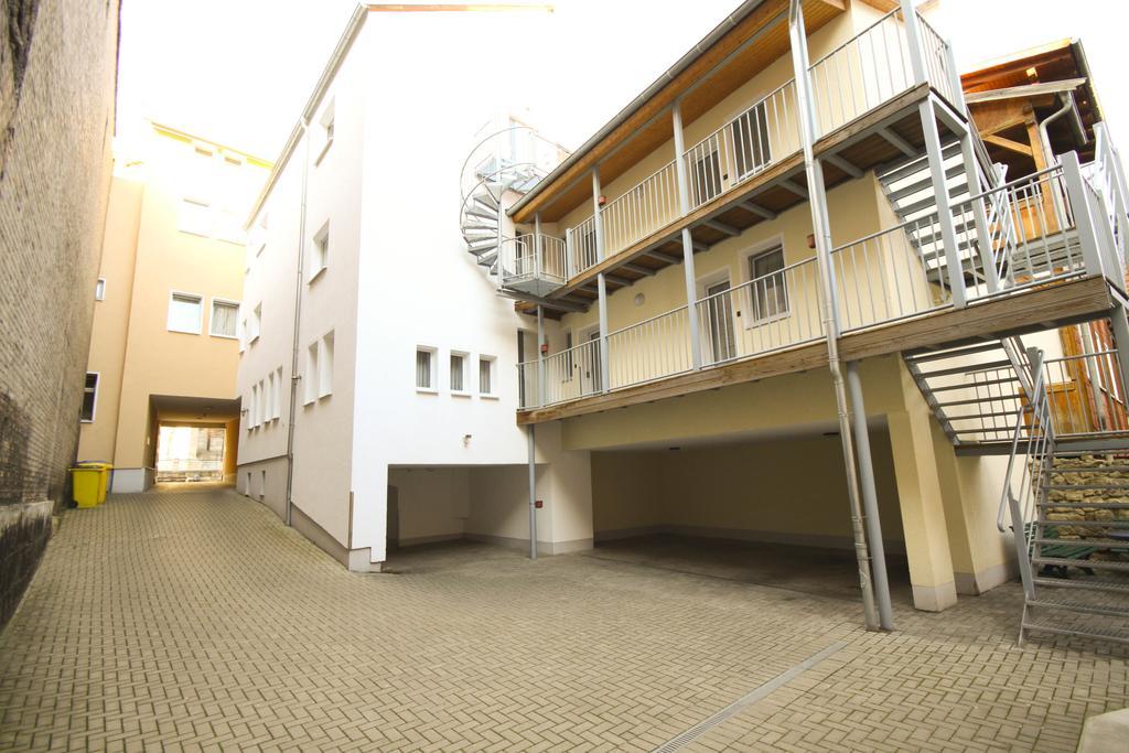 Pension Bei Der Marienkirche Mühlhausen Exterior foto